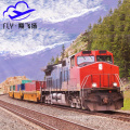 cheapest rate Railway train freight forwarder train shipping cargo service  China to UK France Germany Poland Europe DDP/DDU